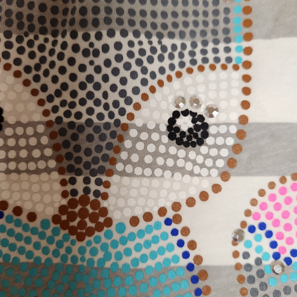 CAT BEDAZZLED TOP - CANYON RIVER BLUES